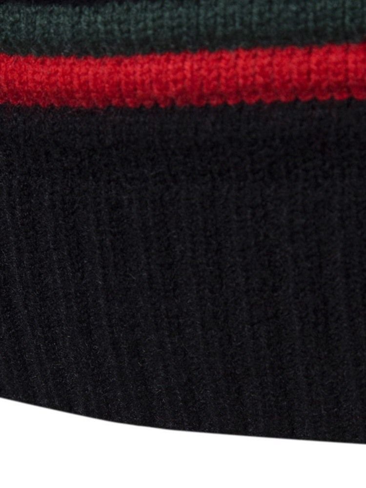 Chandail Décontracté Pour Hommes D'automne Standard À Blocs De Couleurs