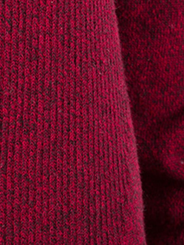 Pull Cardigan Slim Mi-long À Revers Pour Hommes