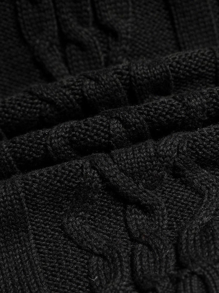 Pull Uni Décontracté À Col Rond Pour Hommes