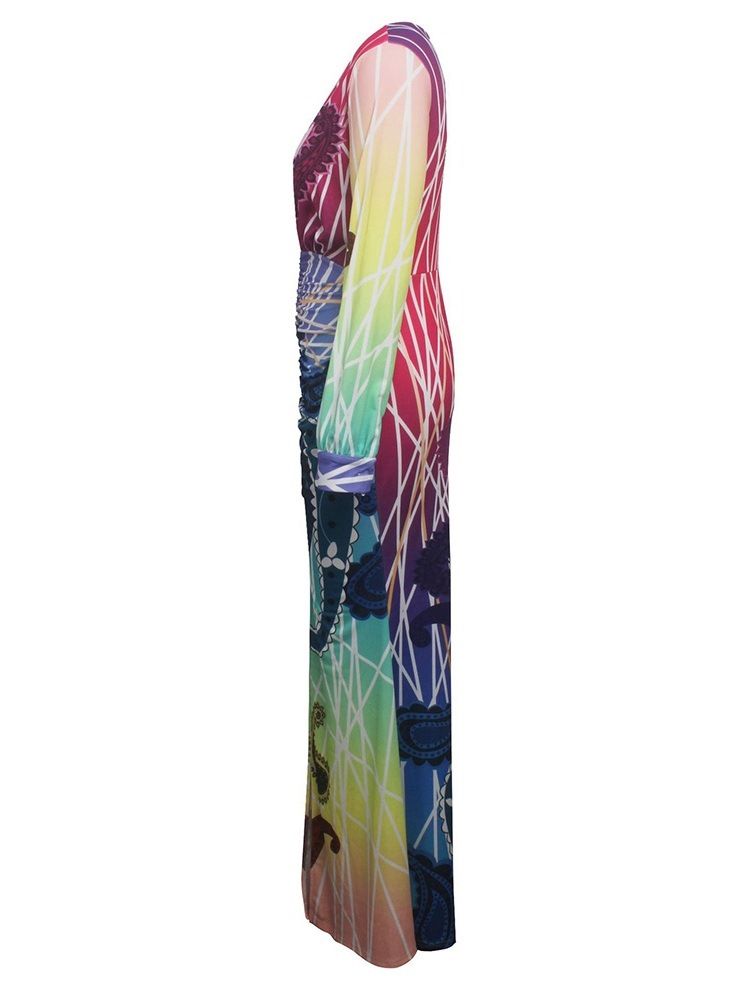 Robe De Sirène D'hiver À Manches Longues Et À Manches Longues Pour Femmes