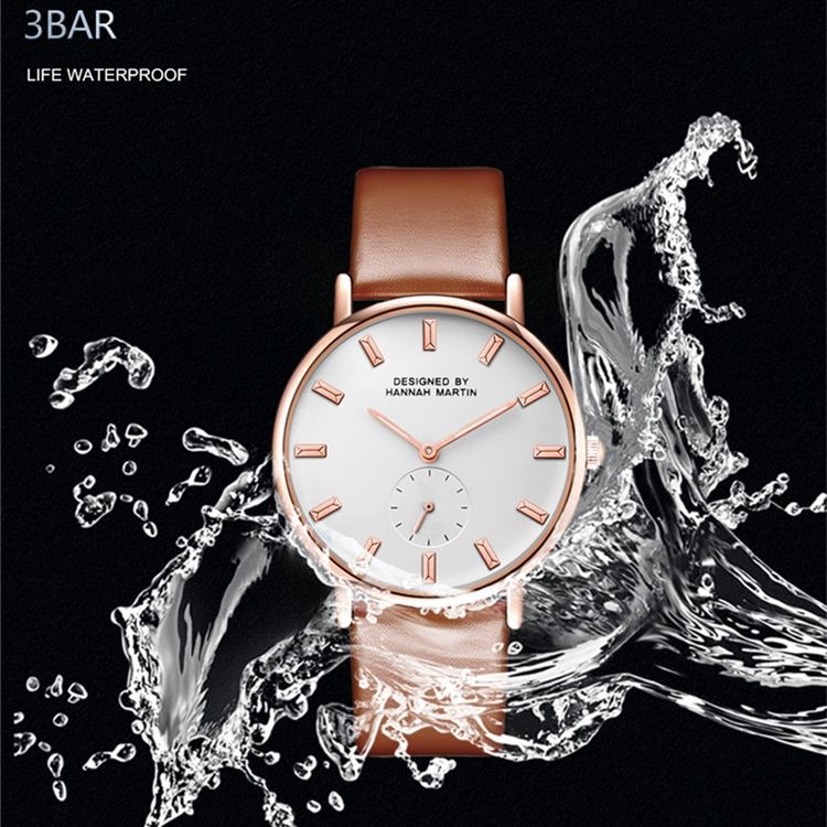 Montre Étanche Jyy Pour Hommes Avec Boîtier Rond Étanche Pour Femmes