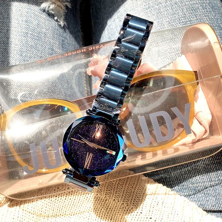Montre Femme À Quartz En Acier Blet