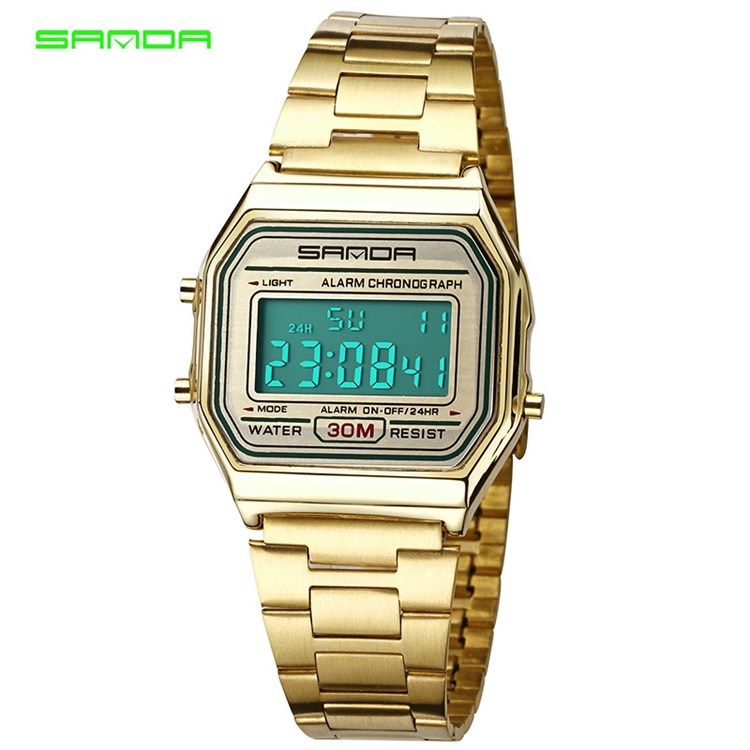 Montre Pour Hommes À Affichage Numérique Électronique Jyy