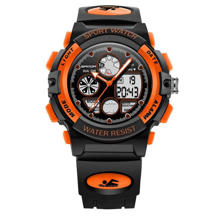 Montre De Sport Multifonctionnelle Lumineuse Pour Hommes Jyy