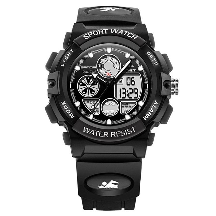 Montre De Sport Multifonctionnelle Lumineuse Pour Hommes Jyy