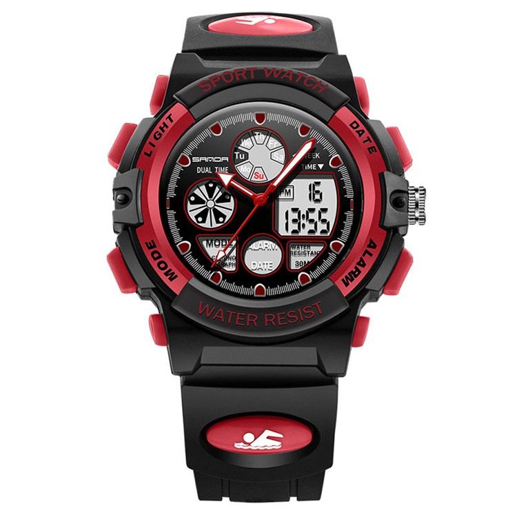 Montre De Sport Multifonctionnelle Lumineuse Pour Hommes Jyy