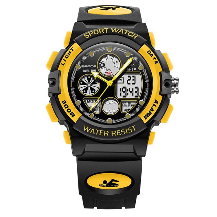 Montre De Sport Multifonctionnelle Lumineuse Pour Hommes Jyy