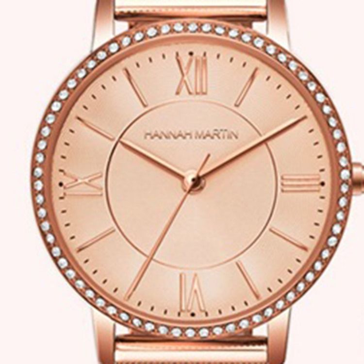 Montres Rondes Résistantes À L'eau Hardlex Pour Femmes