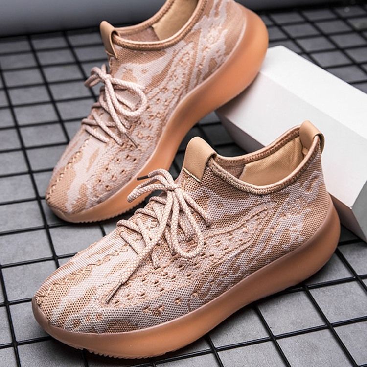 Baskets De Printemps Pour Hommes À Plateforme À Lacets
