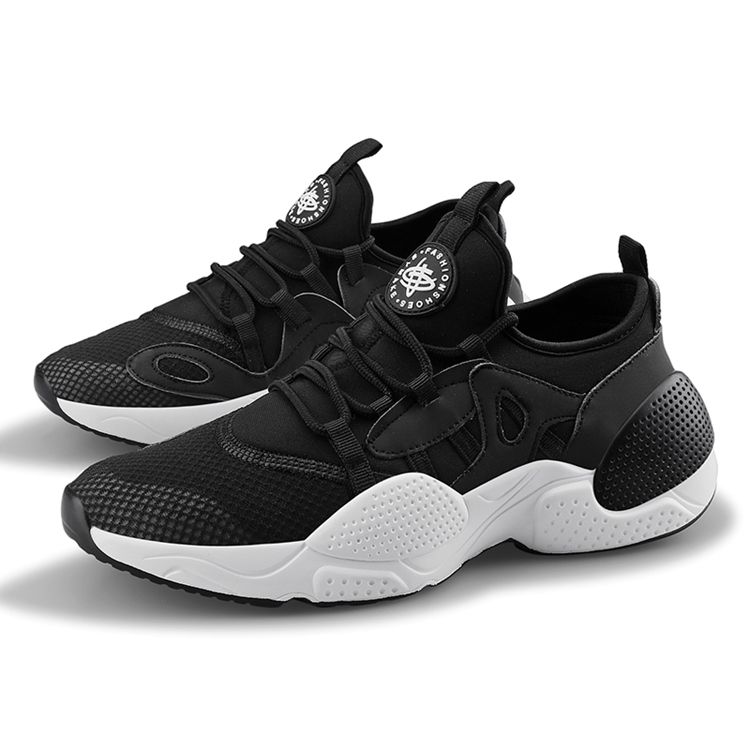 Chaussures De Course En Maille À Lacets Color Block Pour Hommes