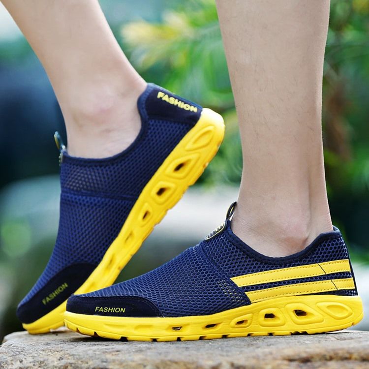 Chaussures Décontractées Pour Hommes À Bout Rond Et À Bout Rond