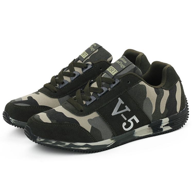 Chaussures De Sport Camouflage Pour Hommes