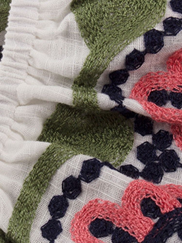 Pull Ample À Manches Longues En Patchwork Pour Femmes