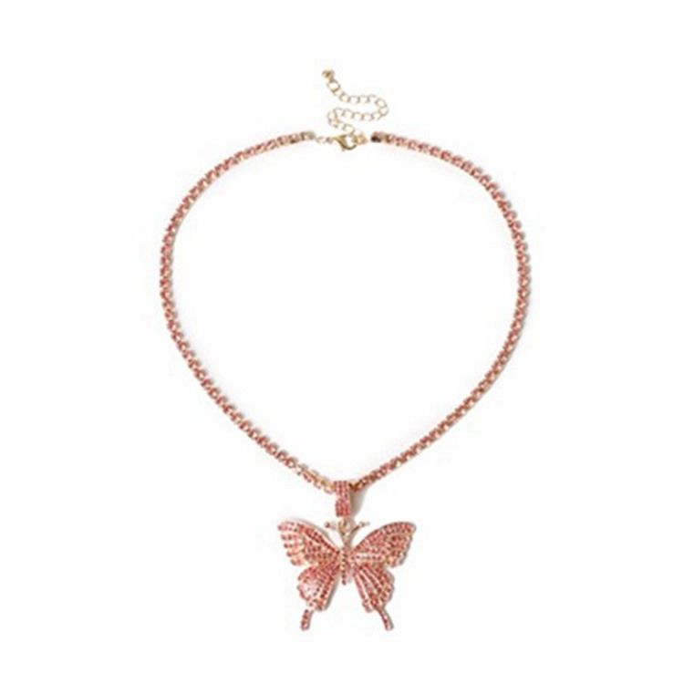 Collier Pendentif Strass Femme Colliers