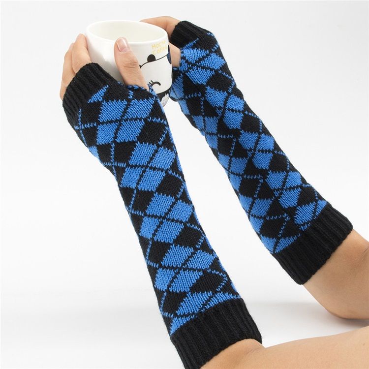 Gants D'automne Décontractés Géométriques En Acrylique Pour Femmes