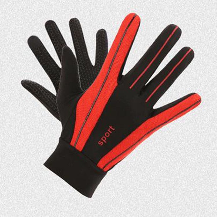 Gants De Vélo Pour Femmes Gants À Écran Tactile À Doigt Complet Mitaines Respirantes