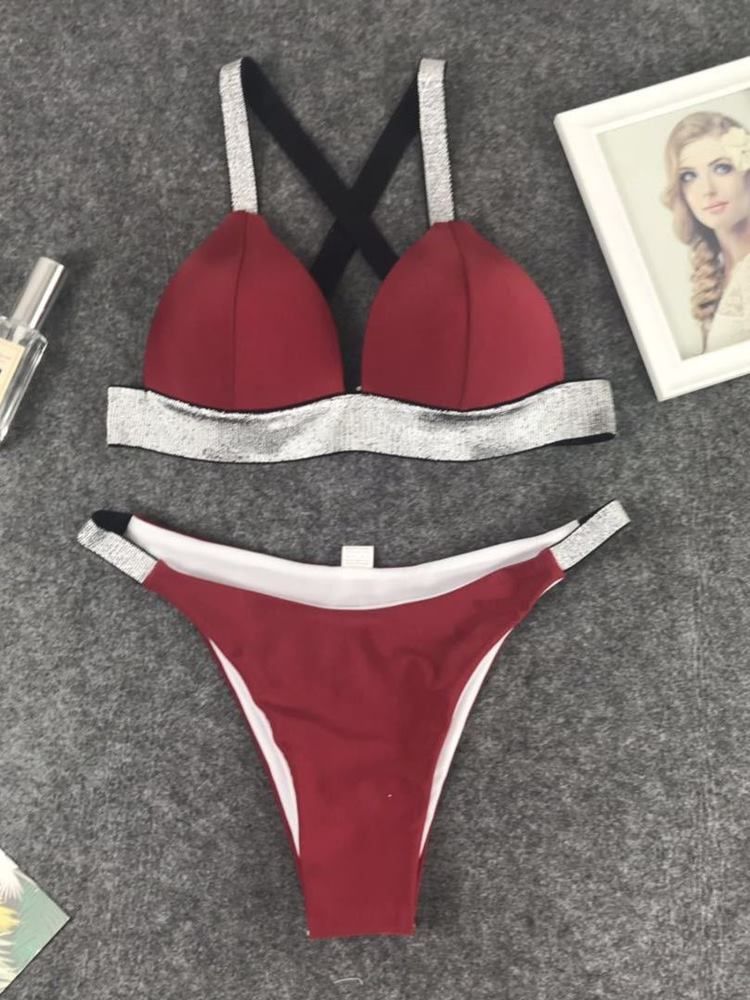 Ensemble De Tankini Sexy Imprimé Pour Femmes