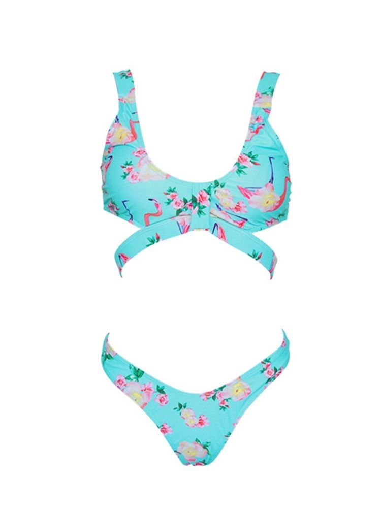 Maillot De Bain Imprimé Floral Pour Femme