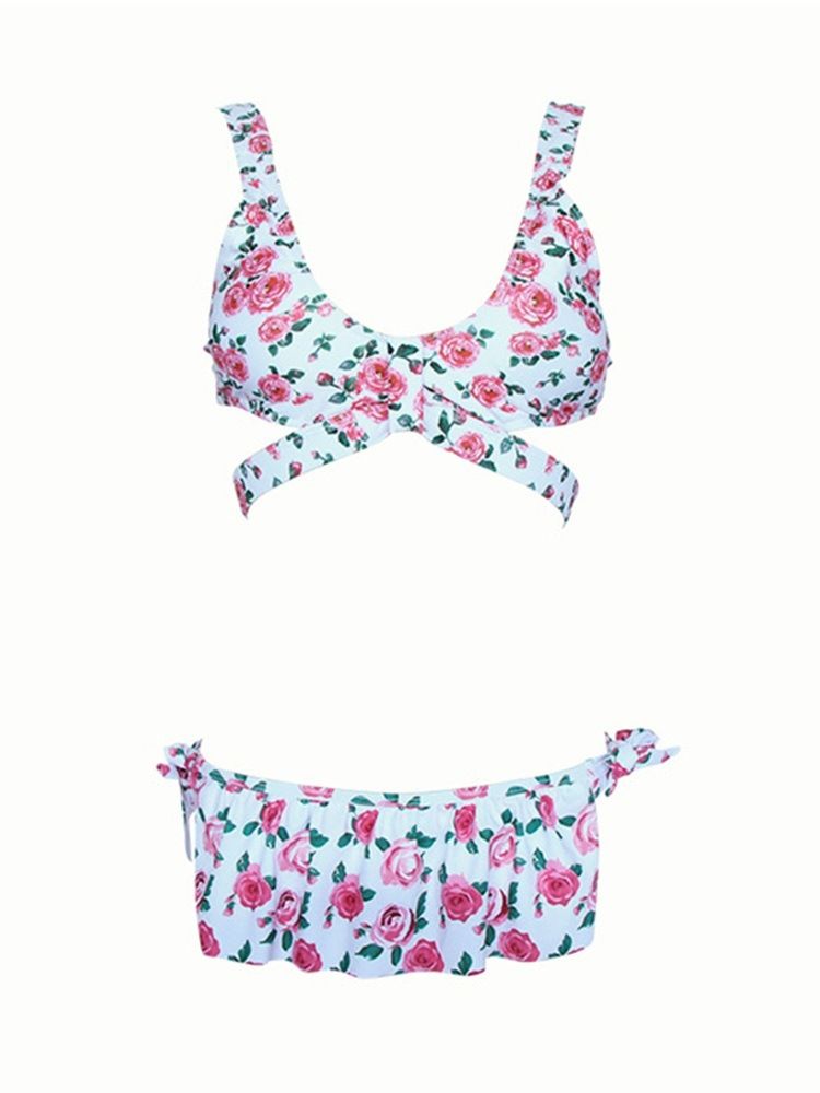 Maillot De Bain Imprimé Floral Pour Femme