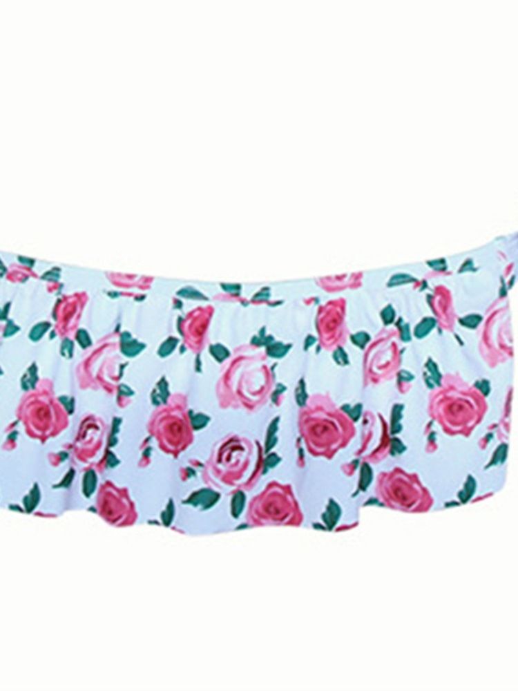 Maillot De Bain Imprimé Floral Pour Femme