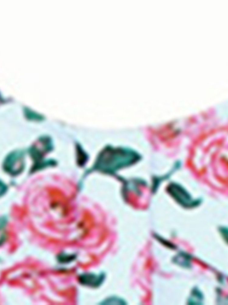 Maillot De Bain Imprimé Floral Pour Femme