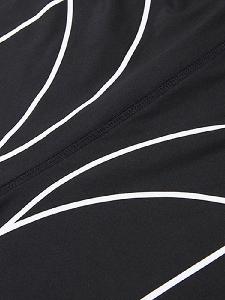 Combinaisons De Sport Pour Shorts À Blocs De Couleurs Pour Femmes