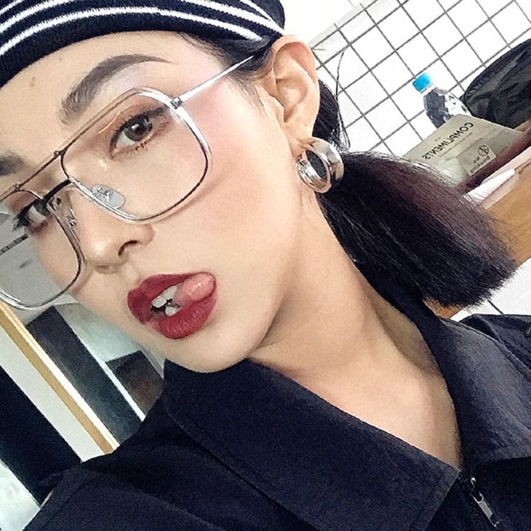 Lunettes De Soleil À La Mode En Polycarbonate Pour Femmes