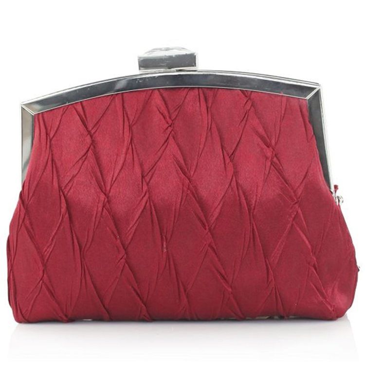 Pochette De Soirée En Strass À Carreaux Géométriques Nobles