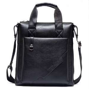 Porte-documents Classique Pour Hommes De Couleur Unie