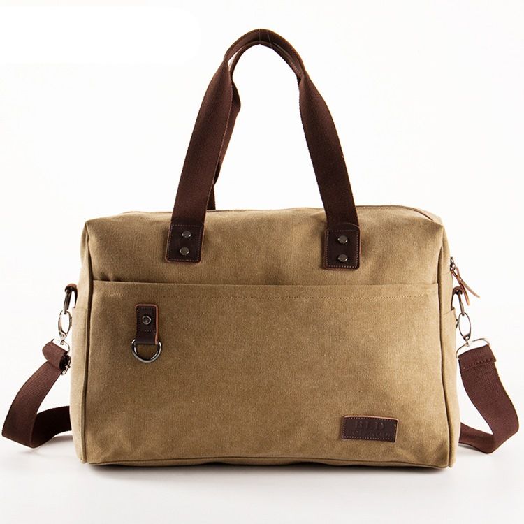 Sac Décontracté En Toile À Fermeture Éclair Pour Hommes