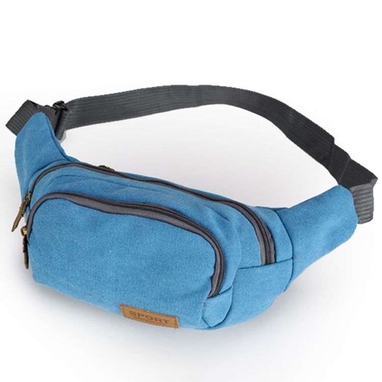 Sac De Taille Décontracté En Toile Pour Hommes