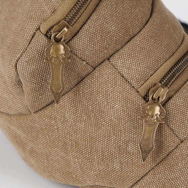 Sac De Taille Décontracté En Toile Pour Hommes