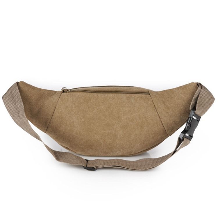 Sac De Taille Décontracté En Toile Pour Hommes