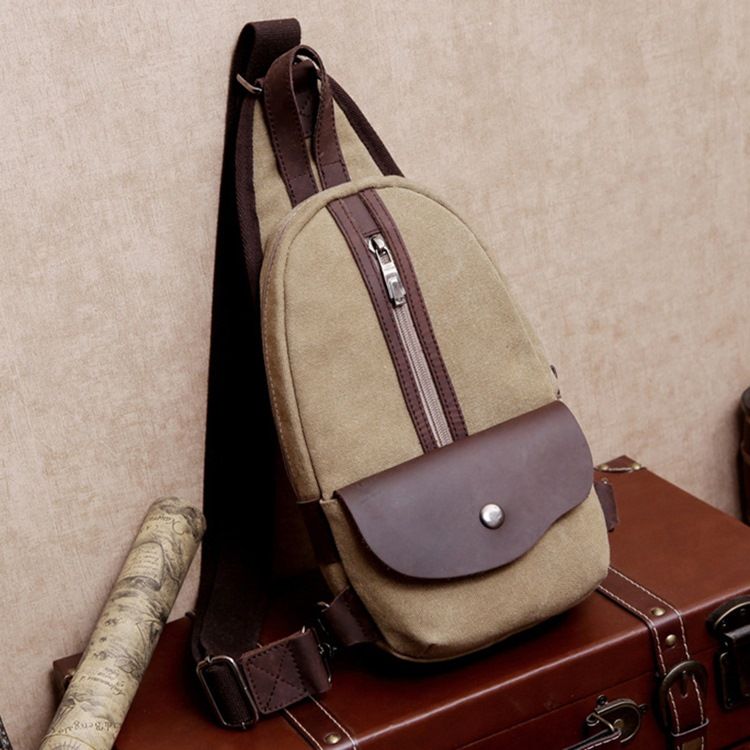 Sacs À Bandoulière En Patchwork Européen Pour Hommes