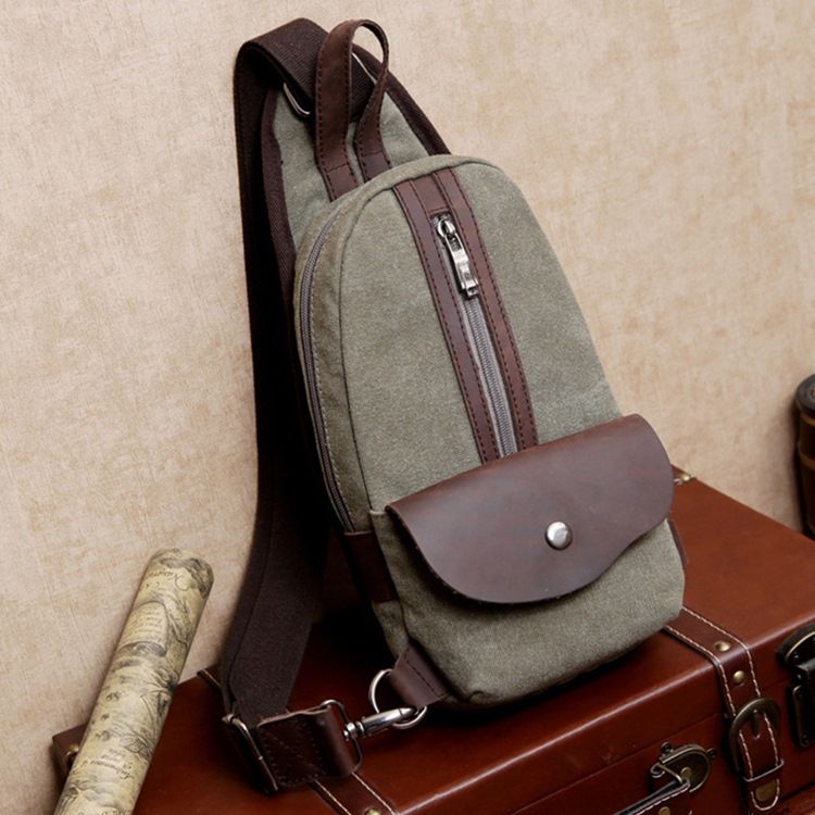 Sacs À Bandoulière En Patchwork Européen Pour Hommes
