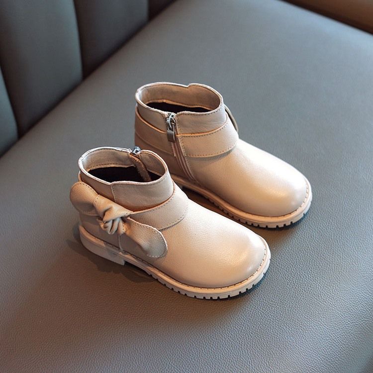 Bottes De Bébé À Fermeture Éclair Sur Le Côté