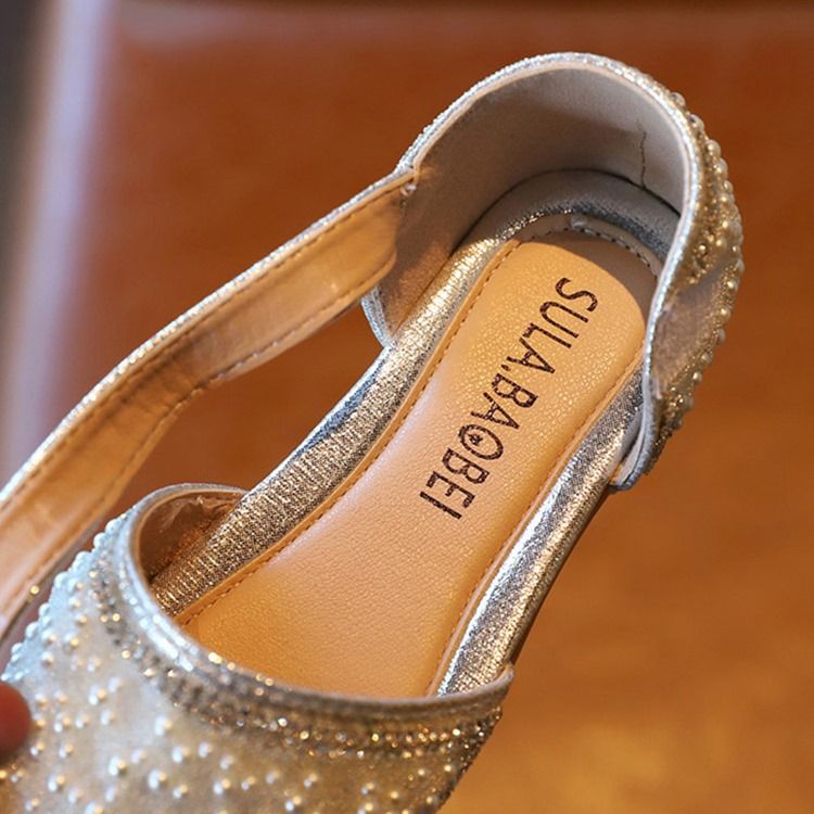 Chaussures À Bout Rond Princesse Bébé Fille