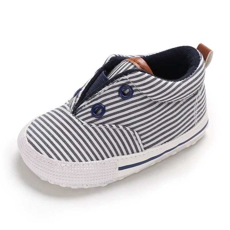 Chaussures À Enfiler Pour Bébé À Rayures