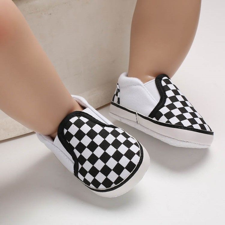Chaussures À Enfiler À Carreaux Pour Tout-petits