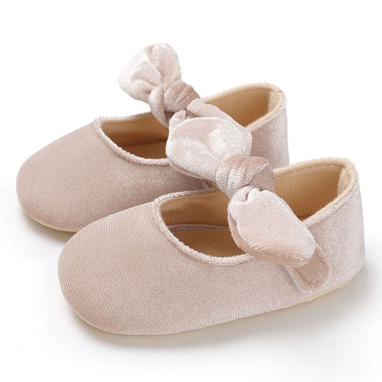 Chaussures Velcro Bowknot Pour Tout-petits