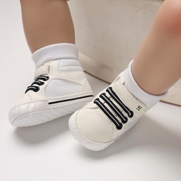 Chaussures Velcro Color Block Pour Tout-petits