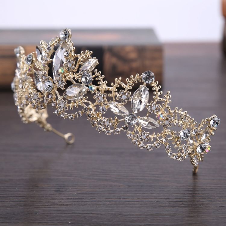 Accessoires Pour Cheveux De Mariée De Style Baroque Brillant Pour Femmes