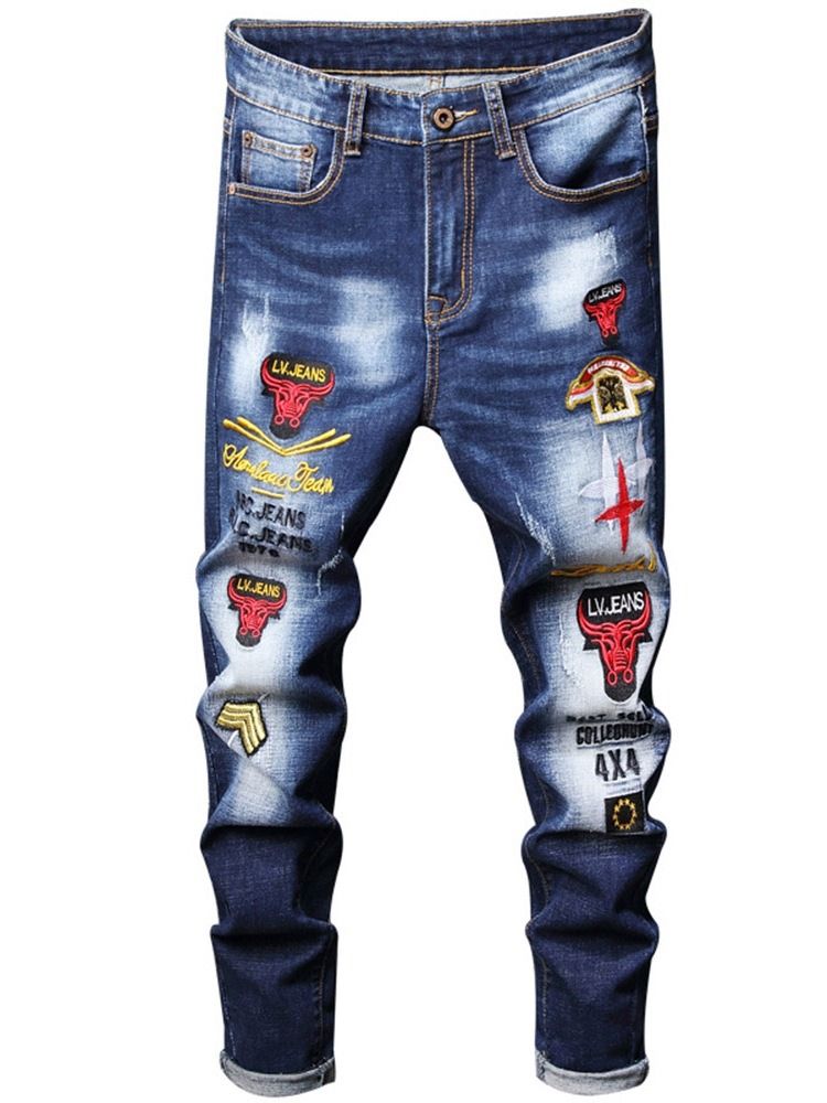 Jeans Décontractés Pour Hommes