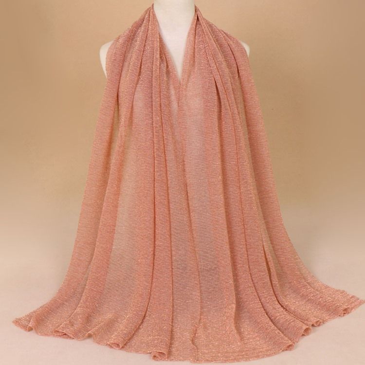 Écharpe Vintage Musulmane Pour Femme