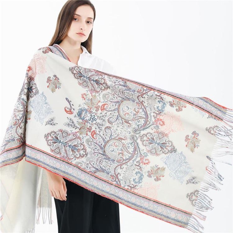Foulards Châle Imitation Cachemire Pour Femmes