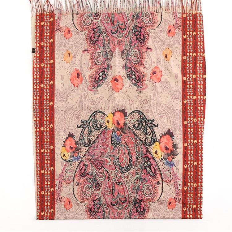 Foulards Châle Imitation Cachemire Pour Femmes