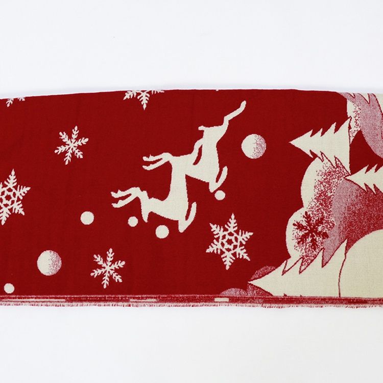 Fournitures De Décoration De Noël En Cachemire Géométrique Pour Femmes