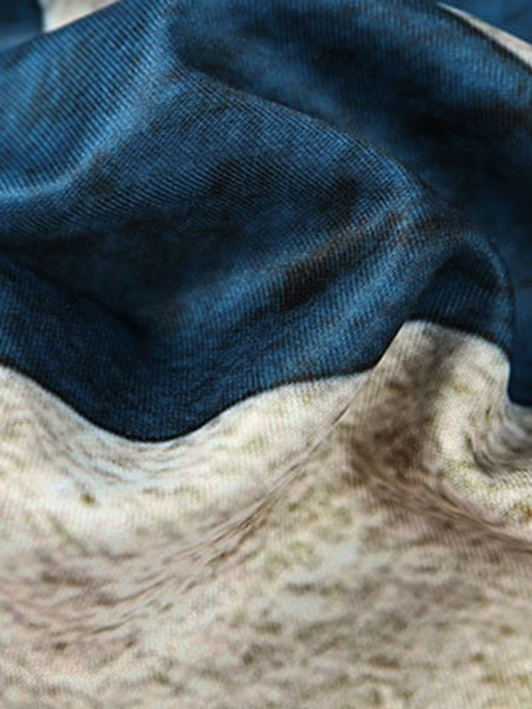 Pulls À Capuche Pour Hommes À Imprimé Color Block