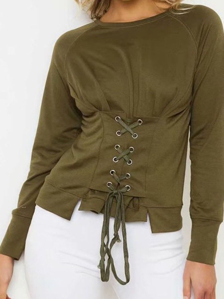 Sweat À Capuche À Manches Neufs Standard Standard Uni Pour Femme
