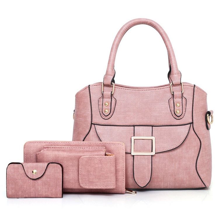 Ensemble De Sacs Unis Décorés De Ceinture En Pu